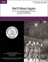 We'll Meet Again TTBB choral sheet music cover